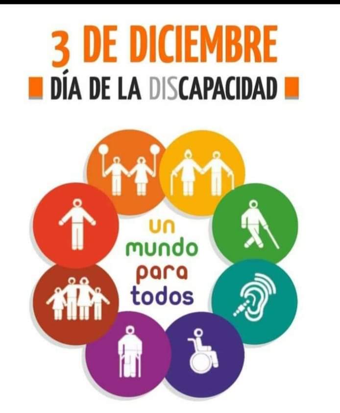 3 de diciembre Día de la Discapacidad